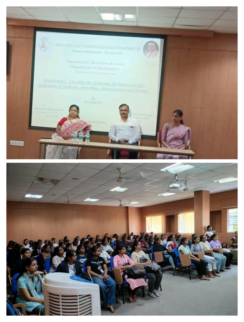 JSSCW Bio Chemistry Department, Saraswathipuram, Mysuru